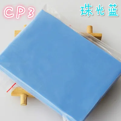 56 Color Soft Clay Dry Polymer Children's Toys Plasticine Safe and Non-toxic Colorful Lightweight Clay Gifts for Boys and Girls - Цвет: CP3 Pearl blue
