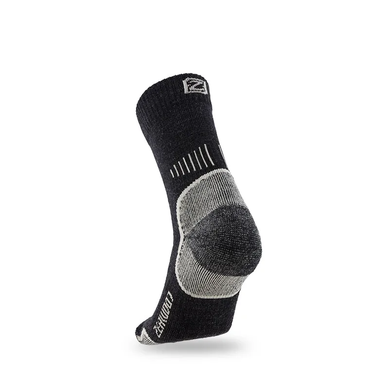 ZEALWOOD Hiking Trekking Socks Merino Wool Socks Warm Winter Outdoor Sports Socks Extreme Cold Weather Socks, 1/3 pairs