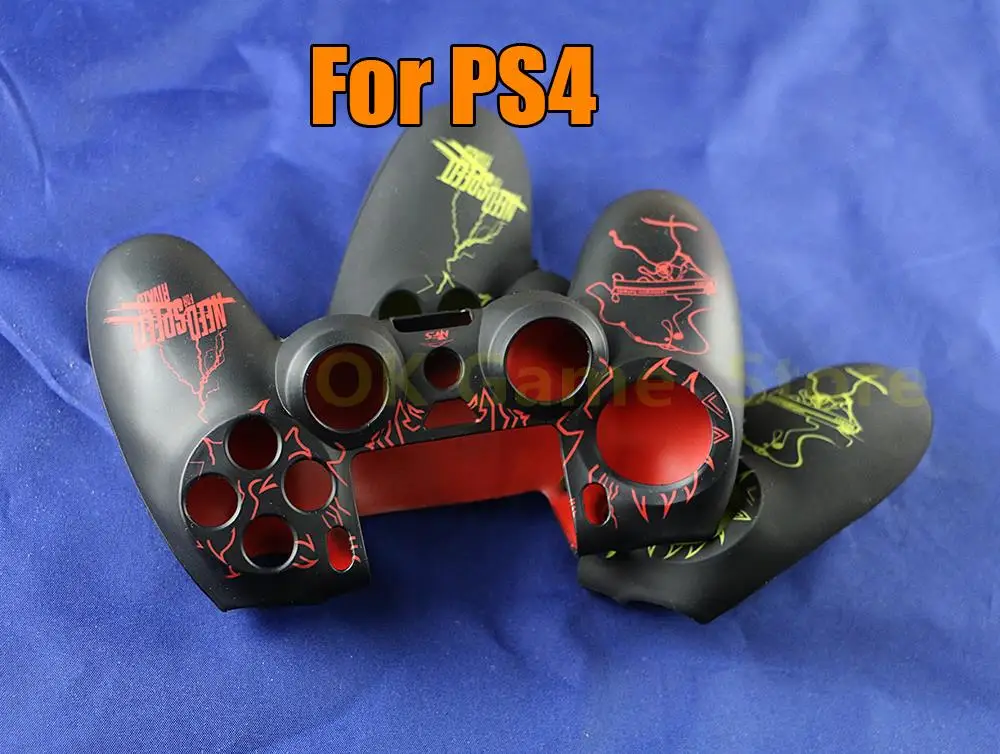 1 шт. мягкий силиконовый резиновый чехол для контроллера Playstation PS4 автомобиля