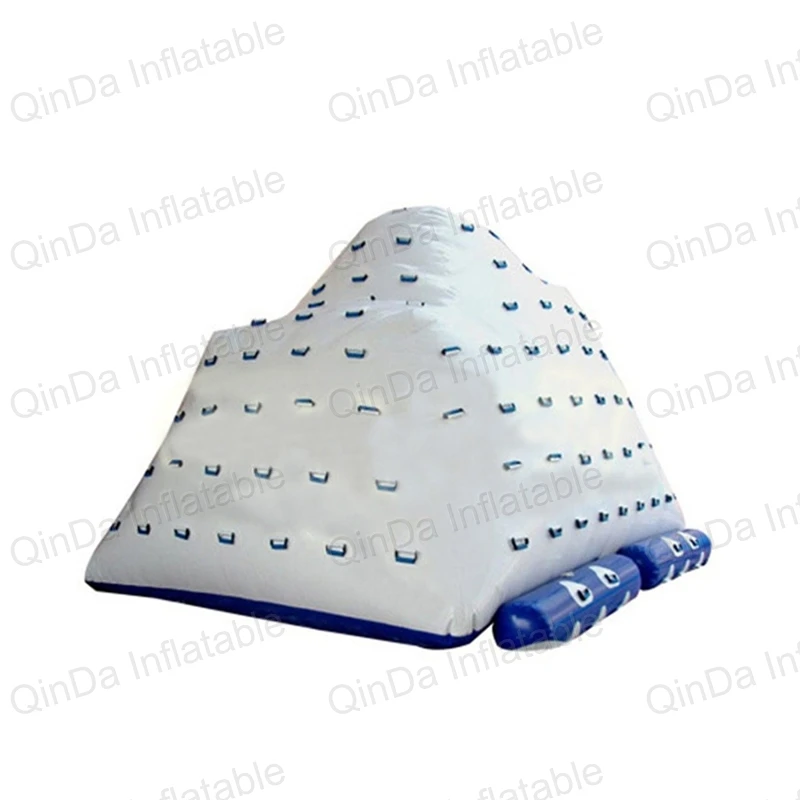 Water Summer Game Iceberg Giocattoli Gonfiabili Water Iceberg Climbing Wall Water Slide Floating Slide Toy