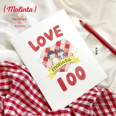 10 компл./1 лот Kawaii канцелярские наклейки мультфильм девушка дневник планировщик декоративные мобильные наклейки Скрапбукинг DIY ремесленные наклейки - Цвет: LianAi100Fen
