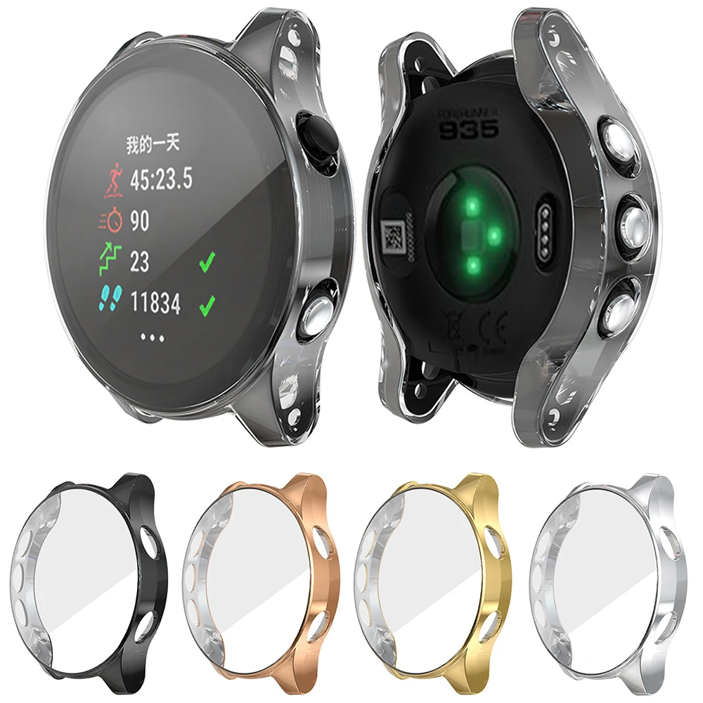 Ультра тонкий чистый ТПУ защитный чехол Обложка для Garmin Forerunner 945/935 Smart horloge Beschermende