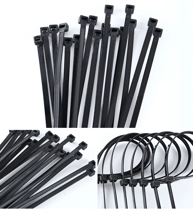 Plastic nylon cable tie nylon cable ties cable ties cable tie nylon zip ties 100 PCS 5X300 cable tie fixing ring 3X200 zipper with 5X200 self-locking nylon