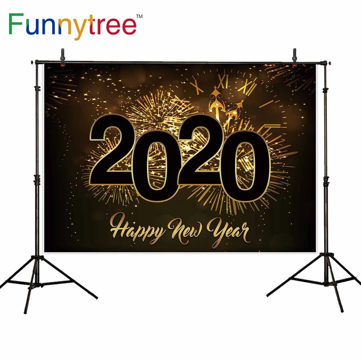 

Funnytree photography studio photo background Year of the Rat 2020 firecrackers for the new photozone photophone backdrop