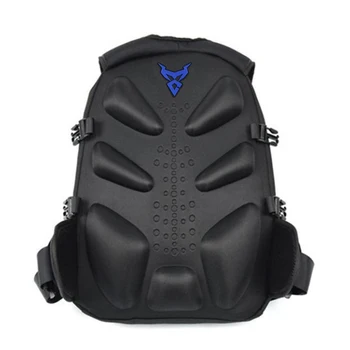 

Motorcycle Helmet Camping Double Zipper Climbing Sport Storage Backpack Waterproof Outdoor Travel Riding With Reflective Strip