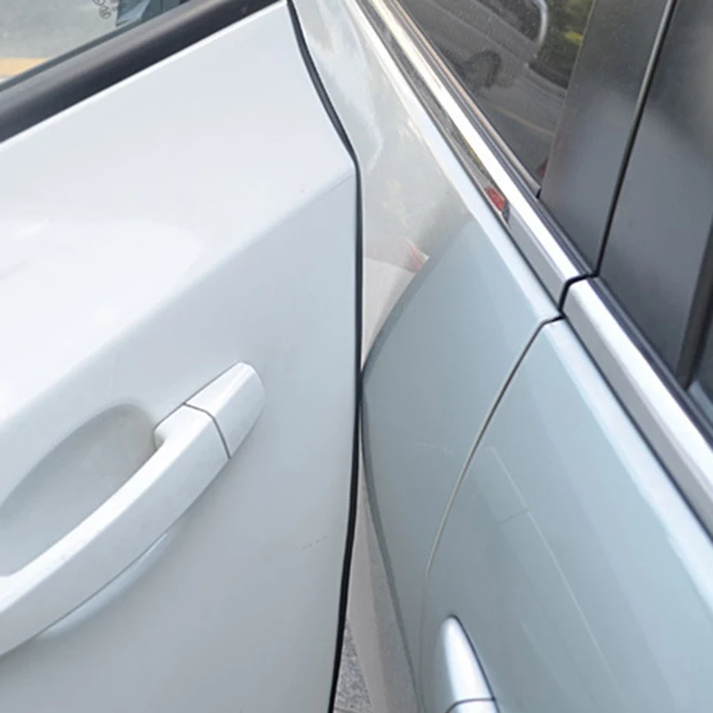4 м/рулон дверь автомобиля Edge Guard Стайлинг Литье отделка Резиновая полоса против царапин двери автомобиля протектор