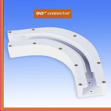 Высокое качество Dooya Подсолнух 90/135 градусов U тип и L тип окна электрический Занавес Рельс соединение консоли