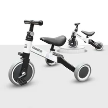 3 в 1 детский трехколесный велосипед+ балансировочный велосипед+ ходунки Детские беговел малыш учится для езды на велосипеде кататься на игрушке мальчик девочка Рождественский подарок