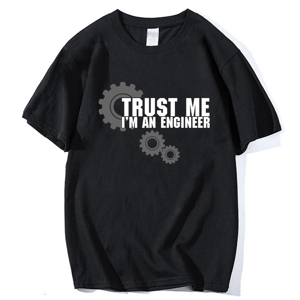 Мужская футболка в стиле Харадзюку, забавная одежда, Trust Me I Am An Engineer, спортивная одежда, крутая Мужская футболка, брендовая футболка с коротким рукавом, большие размеры