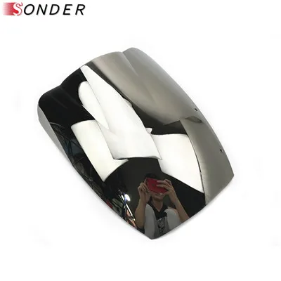 Chrome Windshield WindScreen For Suzuki Katana 600 750 F GSX600F GSX750F GSX 600F 750F gsx f 1987-1997 96 95 94 93 92 91 90 89 88 87 - Цвет: Chrome