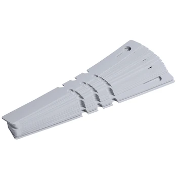 

100Pcs Pvc Waterproof Ring Set Label Plant Label Gardening Label Plastic Orchid Label