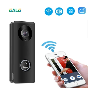 

Smart Wireless Wifi Video Doorbell Intercom 1080P Intercom Doorbell Camera Infrared Recording Home Security Access Control