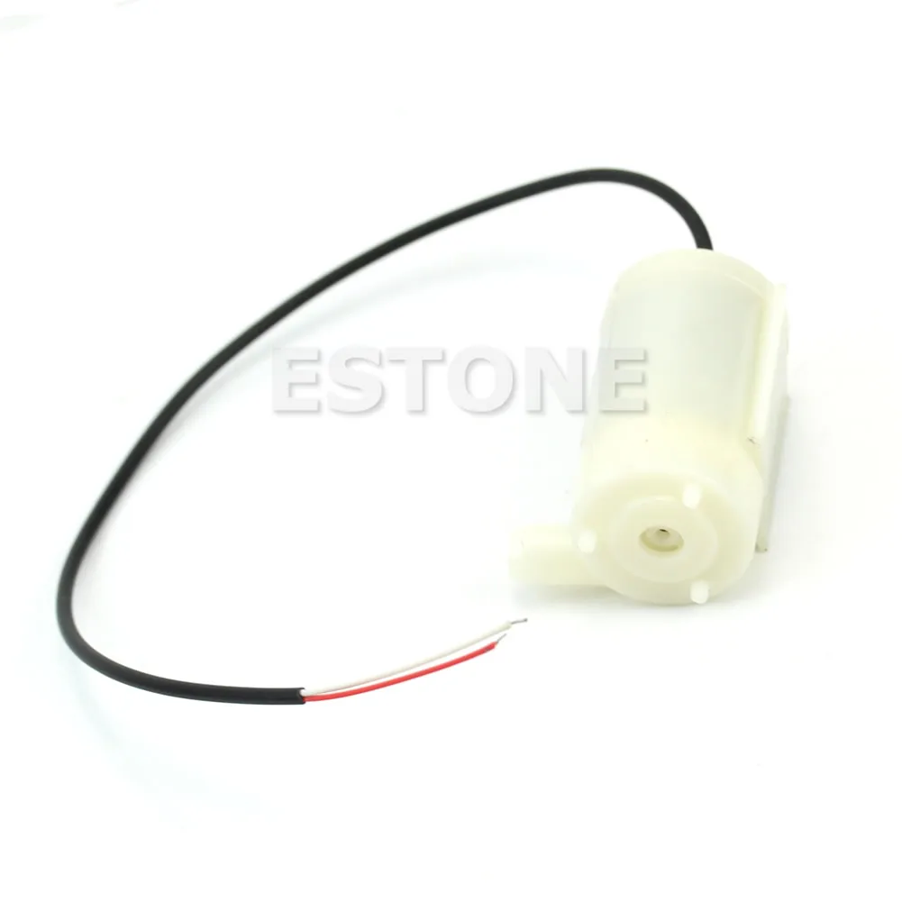 

Drop Ship 1PC New Mini Micro Submersible Motor Pump Water Pumps DC 3-6V 120L/H Low