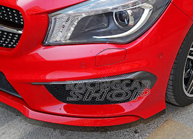 Настоящий карбоновый воздушный нож 1 пара для Benz W117 CL250 cl45 Amg 2 шт./компл. M067
