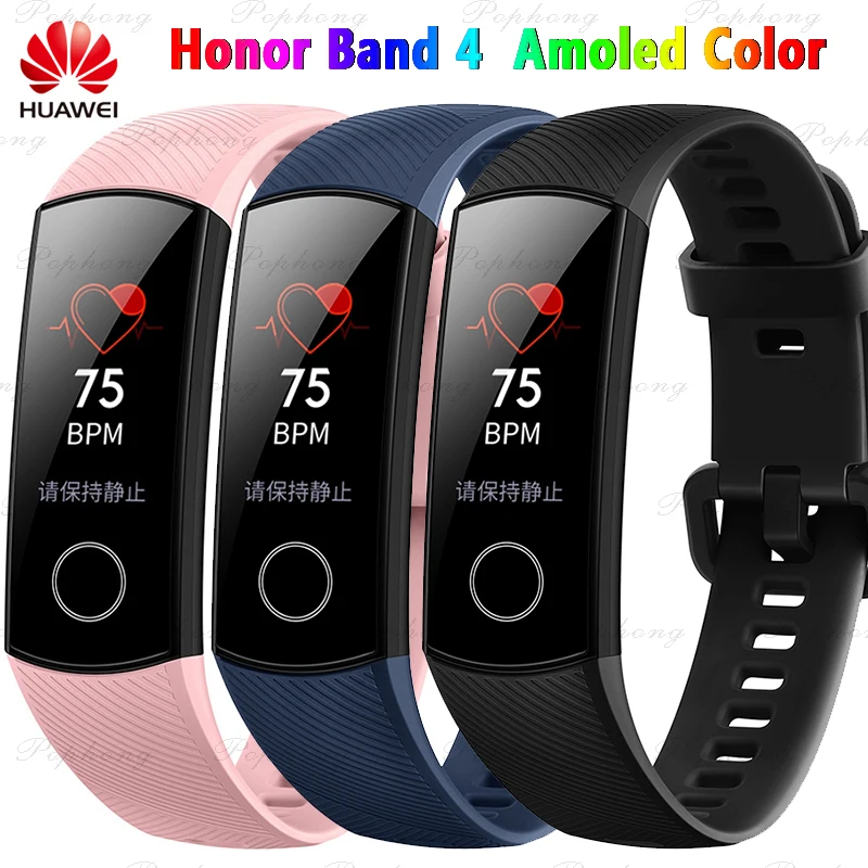Huawei Honor Band 3 band 4 смарт браслет 5ATM водонепроницаемый для плавания фитнес трекер