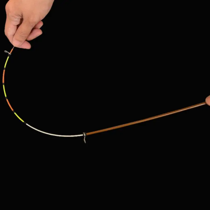Hot45cm Portable Telescopic Winter Ice Fishing Rod Fishing Tackle Pole Outdoor Fishing Equipment With Extension Length:1.3m