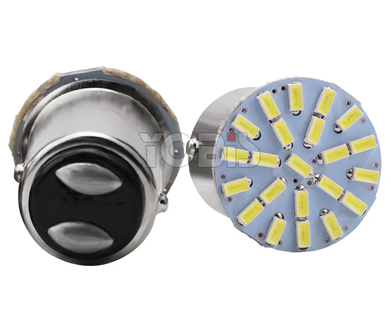 Автомобильный светодиодный лампа заднего фонаря 3014 22SMD S25 1156 1157 обратный светильник светодиодный фонарь стоп-сигнала