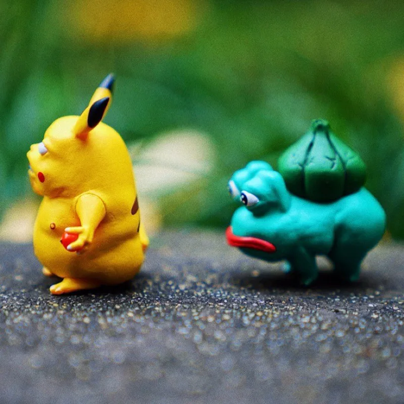 

Magic Baby Pet Elf Spoof Four Brothers Eyes Pikachu Shock Bulbasaur Garage Kit