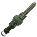 Green silver buckle