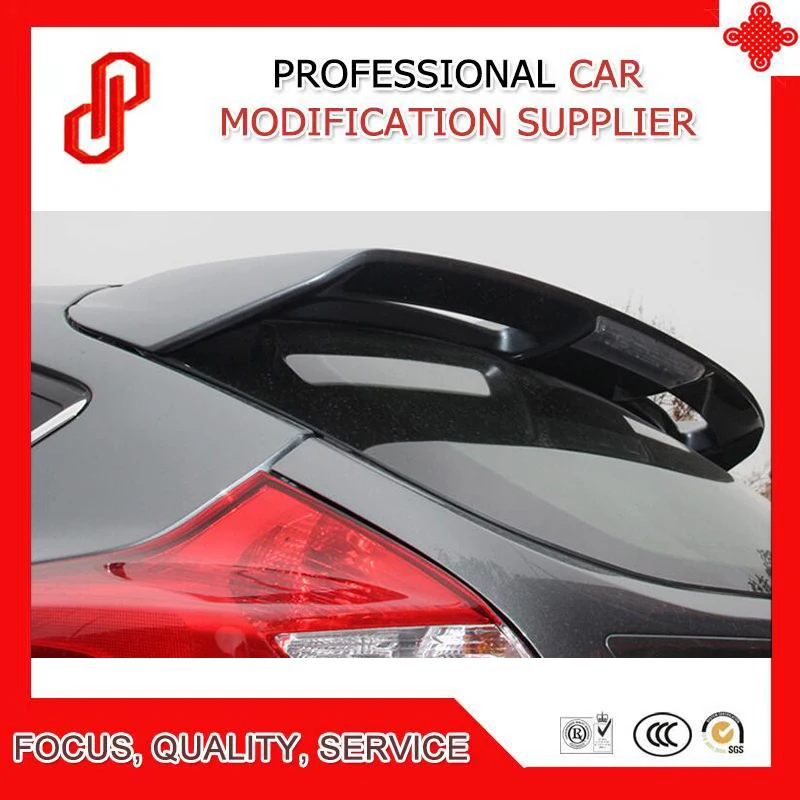 ABS заднего крыла Спойлер для Ford Focus Хэтчбек 2012, 13, 14, 15, 16, 17