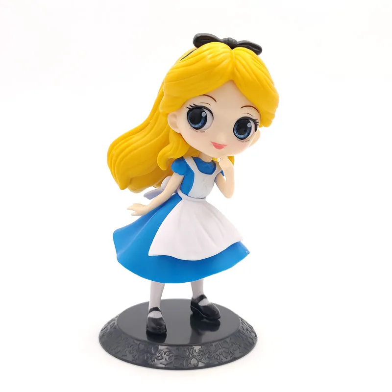 Disney 21 Стили Q Posket замороженная Королева Эльза и Анна Фигурки игрушки куклы Aurore ПВХ Аниме Куклы Фигурки Коллекционная модель детские игрушки - Цвет: 17