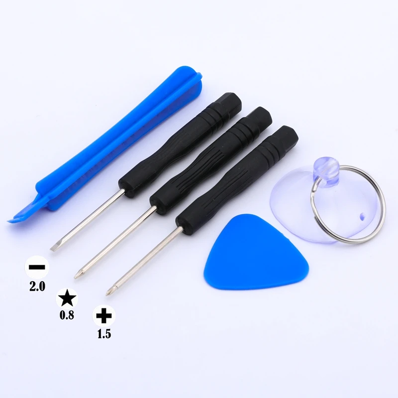 

101sets DIY Repair Tool Screwdriver tools kit for iphone 4/5/6/ 5-star point 0.8mm ph000 0.6mm Y 6pcs/set