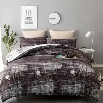 

3Pcs/Set Duvet Cover Set Modern Style Bedding Article Fashion Style Simple Home Bedding Set Duvet Bedding Winter Bedding Set