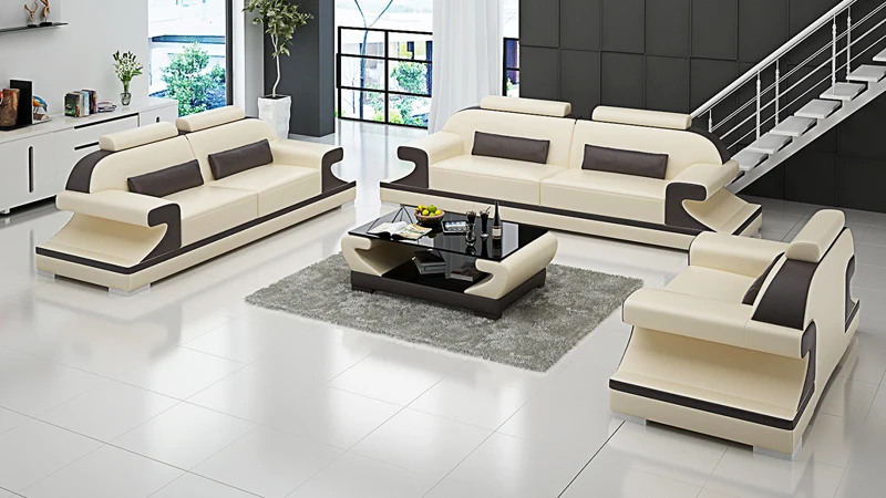 Заводская цена, дизайн, современная мебель для гостиной, секционный диван из натуральной кожи с рождественской подушкой