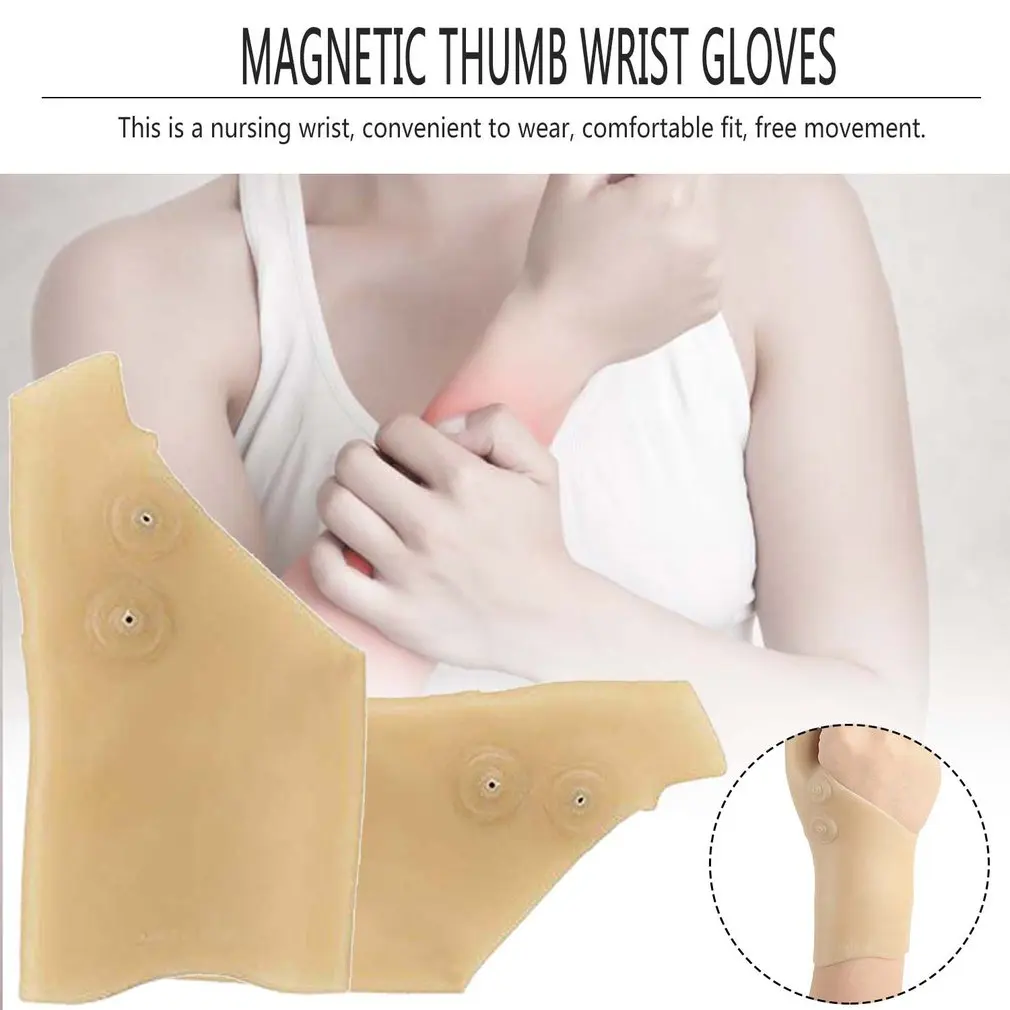 Sebs Wristband Finger Wrist Twist Fixed Women Magnet Gloves Magnetic Ore Magnetic Gloves Waterproof Gloves