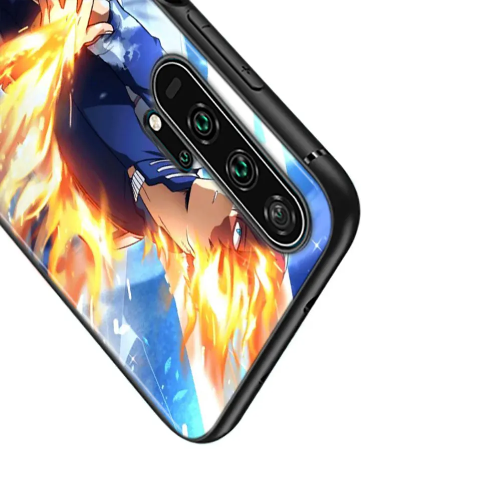 Черный силиконовый чехол My Hero Academy аниме для huawei Honor 10i 9X8X20 10 9 Lite 8 8A 7A 7C Pro Lite чехол для телефона