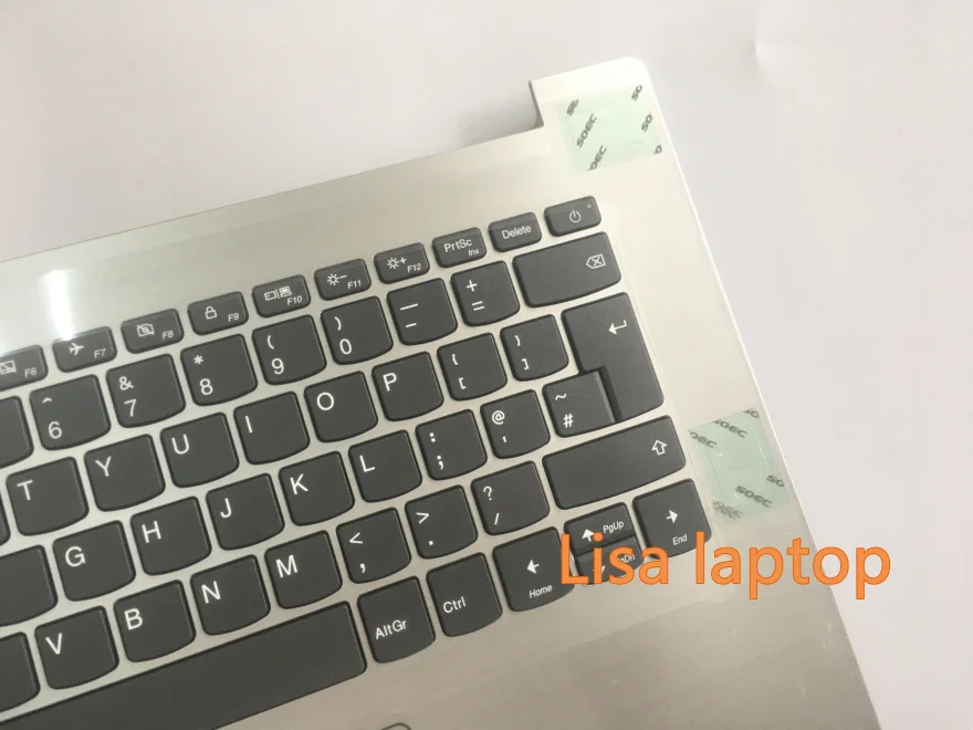 Для lenovo xiaoxinchao 5000-14 ideapad 320-14 c-shell клавиатура серебро Великобритания 5cb0n82346