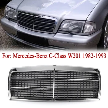 

MagicKit EVO Look Chrome Radiator Grille Grill Fit For Mercedes-Benz 190E 190D 1982-1993