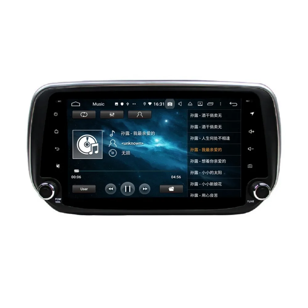 Sale 9" Octa Core IPS screen Android 9.0 Car GPS radio Navigation for Hyundai ix45 Santa fe 2018-2019 with 4G/Wifi,DVR,1080P 2