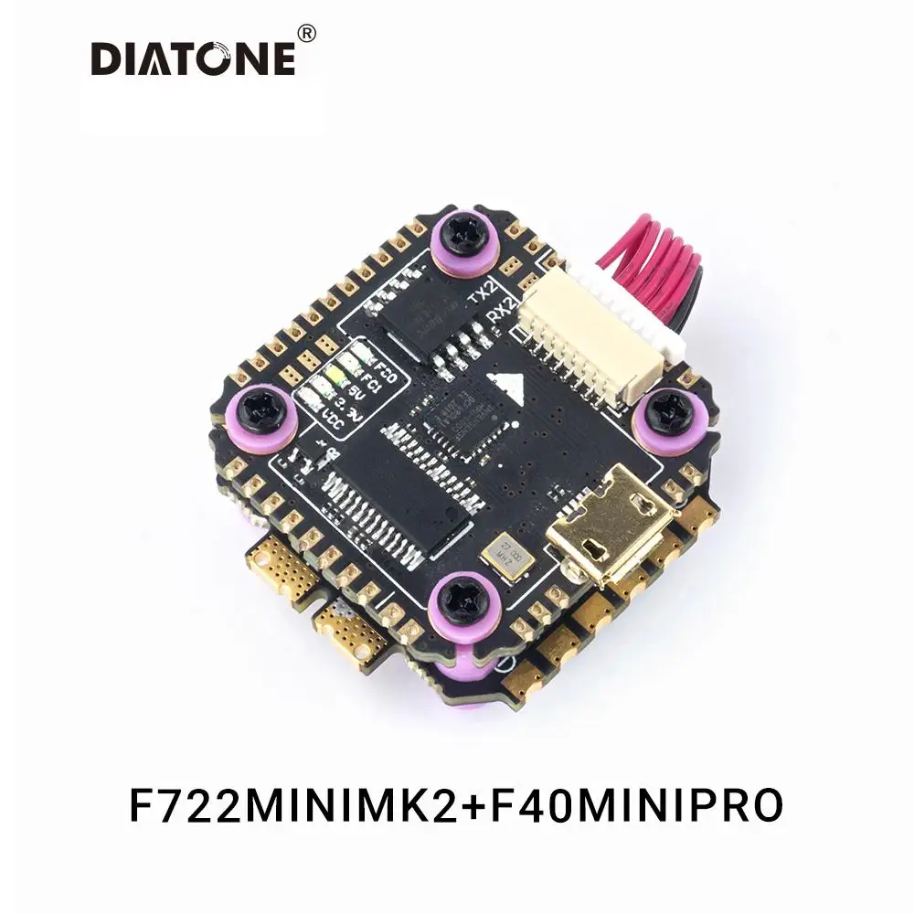 Diatone MAMBA F722 MINI MK2/F40 Pro BLHELI-32 6S Dshot FPV гоночный Дрон ESC для RC аксессуаров DIY запчасти