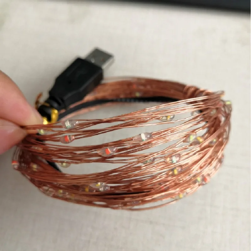 Светодиодная гирлянда с USB 5 м 10 м|Светодиодная лента| |