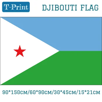 

15PCS Flag Djibouti National Flag 30*45cm Car Flag 15*21cm 90*150cm 60*90cm 3x5ft Flying Flag