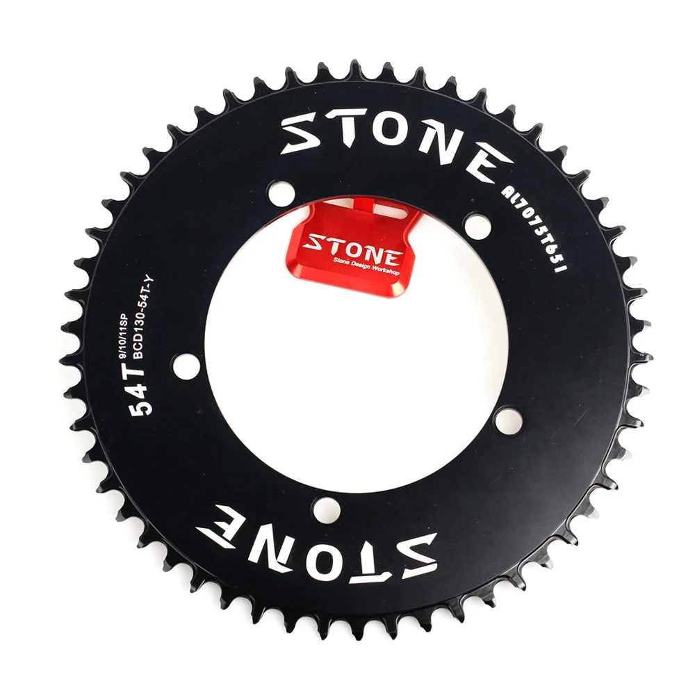 Stone Circle Aero Chainring BCD 130mm 5 Bolts for Road Bike Brompton 3Sixty FNHON Folding Bike Chainwheel Chain Ring N/W Teeth