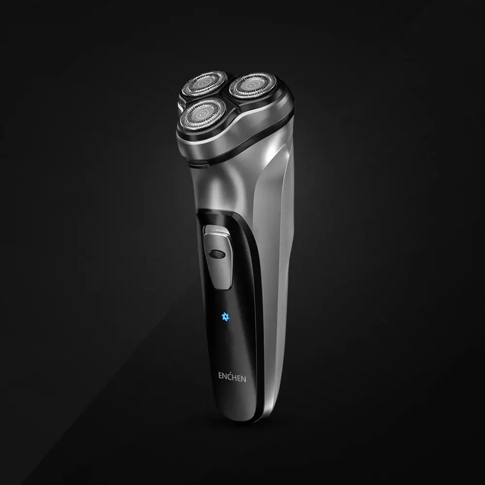 XIAOMI для лица бритва Enchen BlackStone 3D электробритва, мужские моющиеся type-C USB Перезаряжаемый станок для бритья бороды - Цвет: Blackstone