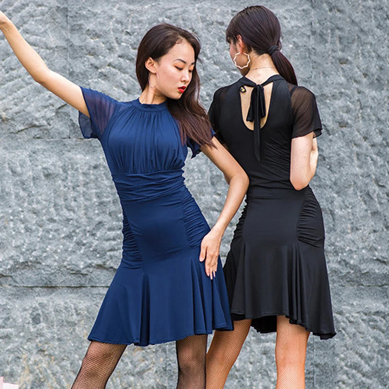 

New Latin Dancing Dress Women Latin Dress Latin Practice Wear Adult ChaCha Dress Women Ballroom Dance Dresses Latin Wear BL2458