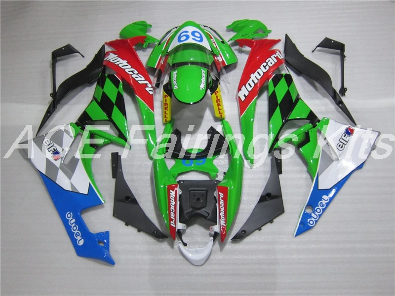 Литья под давлением ABS обтекатель комплект подходит для Kawasaki Ninja ZX6R 2009 2010 2011 2012 Обтекатели ZX-6R 09, 10, 11, 12, пользовательские прохладный стиль