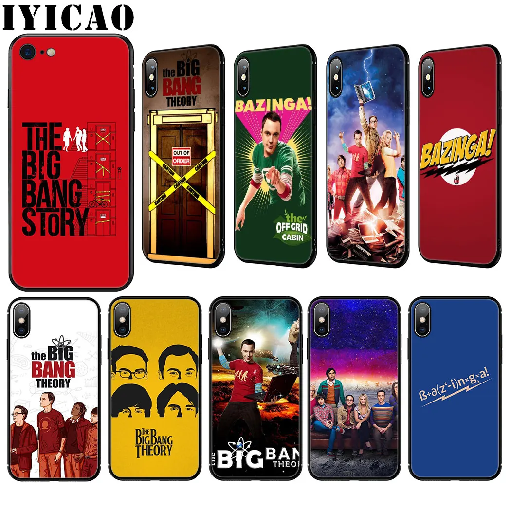 Мягкий силиконовый чехол Big Bang Theory для iPhone 11 Pro Max XR X XS 8 7 6 6S Plus 5 5S SE |