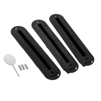 

3pcs/set Water Sports Future Durable Replacement Parts Professional Fin Box Practical With Screws Easy Install Surfing Accessory