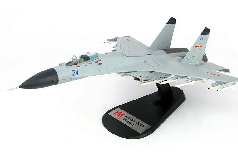 Хобби мастер Китай Sukhol Su-27 Фланкер 1/72 литой самолет модель самолета