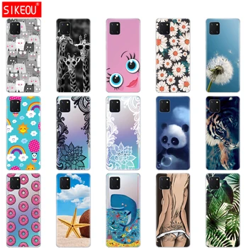 

Silicon Case For Samsung Galaxy Note 10 Lite Note10 Lite Cover Case TPU Funda For Samsung Note 10 Lite n770 Phone Case Tiger