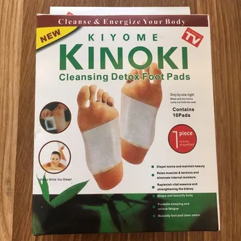 

Kinoki 10pcs Pads+10pcs Kinoki Detox Foot Patches Pads Body Toxins Feet Slimming Cleansing HerbalAdhesive Hot Foot Massager