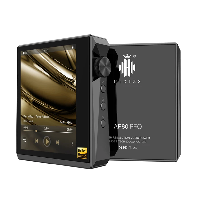 Портативный музыкальный плеер Hidizs AP80 PRO с высоким разрешением двойной ESS9218P Bluetooth