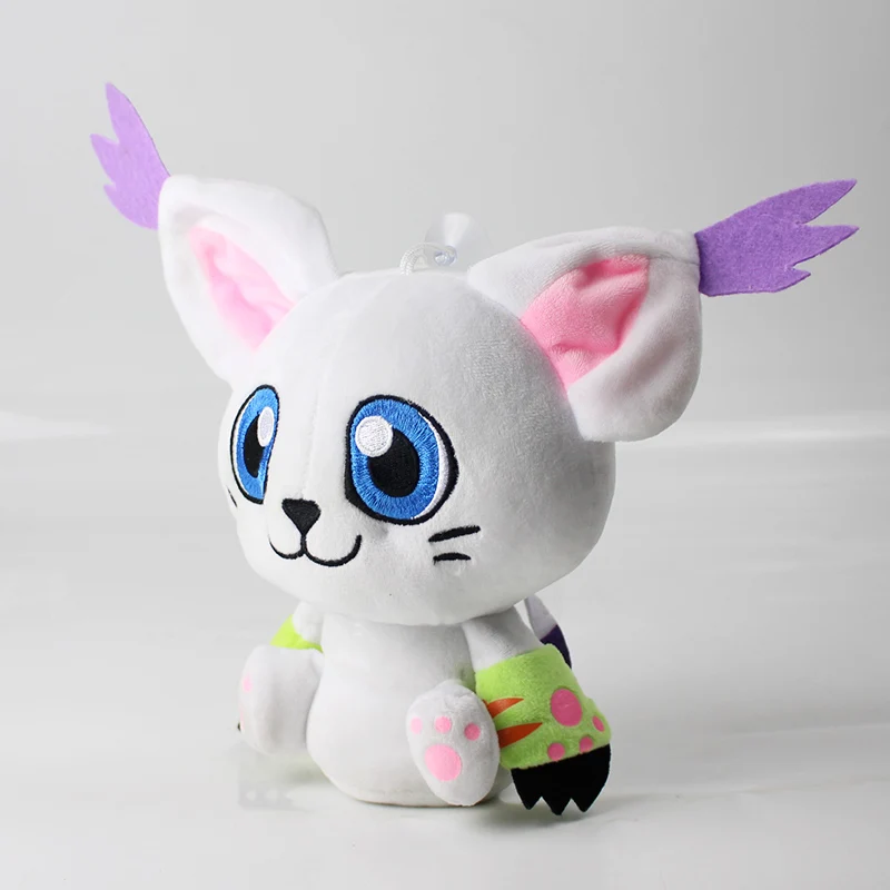 18 см Digimon Adventure Tailmon плюшевые подвесные игрушки мультфильм в виде животного мягкая набивная кукла рождественский подарок для детей
