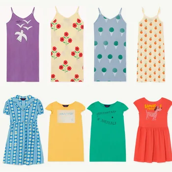 

2020 TAO Brand New Spring Summer Kids Dresses For Girls Fashion Short Sleeve Dress Baby Child Princess Loveley Dress Clothes