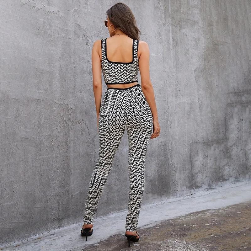 Rocwickline New Summer and Autumn Women's Jumpsuits Sexy & Club Solid Square Collar Spaghetti Strap Sheath Elegant Slim Jumpsuit