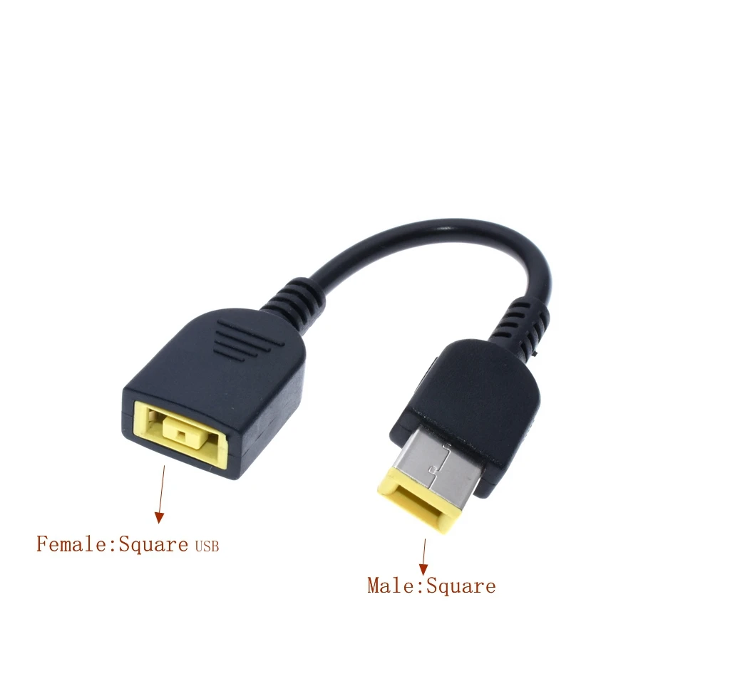 Адаптер питания постоянного тока, соединительный кабель, квадратный usb-разъем для 7,9x5,5 мм, 5,5x2,5 мм, 4,0x1,7 мм, 5,5x2,1 мм, штекер